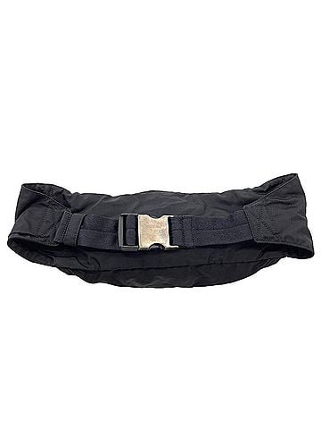 Prada Prada logo hardware hip bag/waist bag, nylon material, women's. PRADA (view 2)
