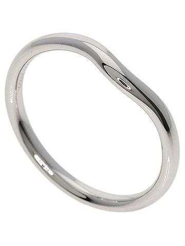 Tiffany & Co. Tiffany & Co. Curved Band Ring, Platinum PT950, Women's Ring. (view 1)