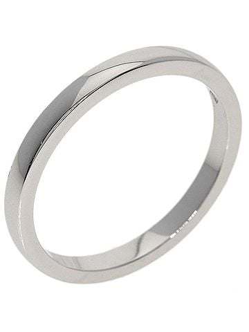Cartier Cartier Band Ring #55, Platinum PT950, Women's Ring, CARTIER (view 2)