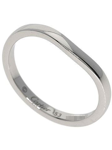 Cartier Cartier Ballerina Curve #53 Ring, Platinum PT950, Women's. (view 1)