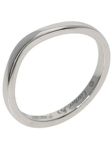 Cartier Cartier Ballerina Curve #53 Ring, Platinum PT950, Women's. (view 2)