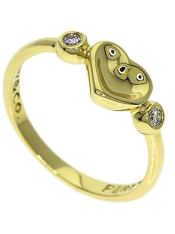 Tiffany & Co. Tiffany & Co. Full Heart 2-Piece Diamond Ring, 18K Yellow Gold, Women's. (view 1)