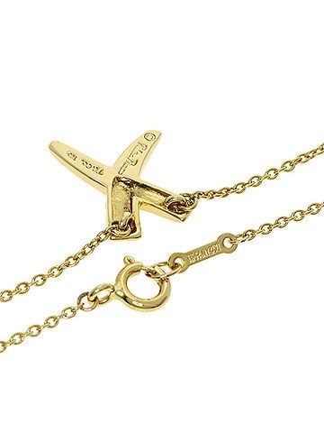 Tiffany & Co. Tiffany Kiss Necklace, 18K Yellow Gold, Women's, TIFFANY&Co. (view 2)