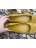 Tory Burch Yellow Flats Size 9 1/2 - photo 4
