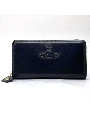 Vivienne Westwood Vivienne Westwood Round Long Wallet 955VW309 Black (view 2)