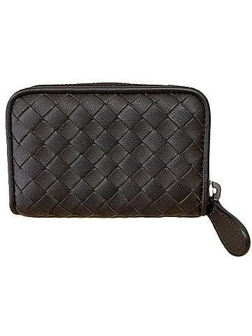 Bottega Veneta BOTTEGA VENETA Coin Case, Brown (view 2)