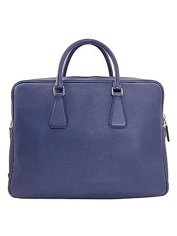Prada Prada 2-Way Business Bag, Saffiano Leather, Men's PRADA (view 2)