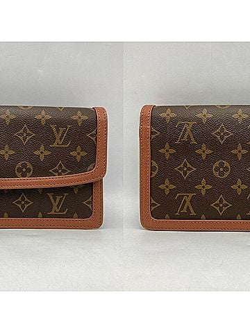 Louis Vuitton LOUIS VUITTON Louis Vuitton Monogram Pochette Dame PM Clutch Bag M51812 D4 (view 2)