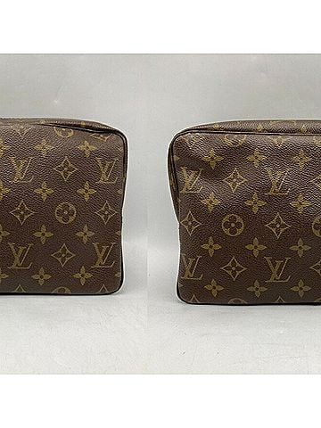 Louis Vuitton LOUIS VUITTON Louis Vuitton Monogram True Towel 28 M47522 Pouch Clutch Bag D4 (view 2)