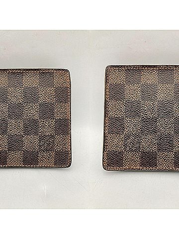 Louis Vuitton LOUIS VUITTON Damier Ebene Portefeuille Marco Bi-fold Wallet N61675 D4 (view 2)