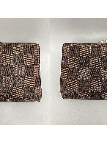 Louis Vuitton LOUIS VUITTON Damier Ebene Porte Monnaie Bi-fold Wallet N61664 D4 (view 2)