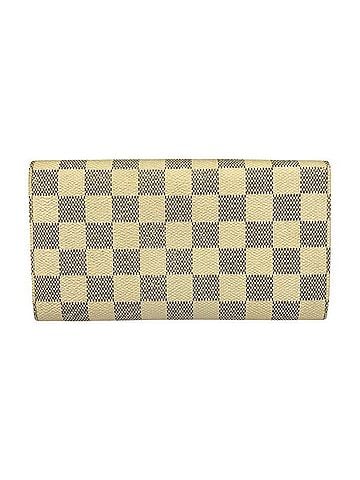 Louis Vuitton LOUIS VUITTON Damier Azur Portefeuille Sarah Long Wallet White N61735 T1 (view 2)