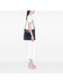 Prada 100% Leather Blue Soft Calf Open Convertible Tote One size - photo 6