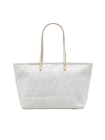Fendi Medium Zucca Spalmati Roll Tote (view 1)