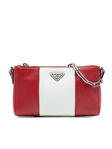 Prada Bicolor Saffiano Lux Crossbody (view 1)
