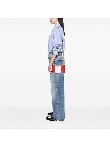 Prada Bicolor Saffiano Lux Crossbody (view 2)