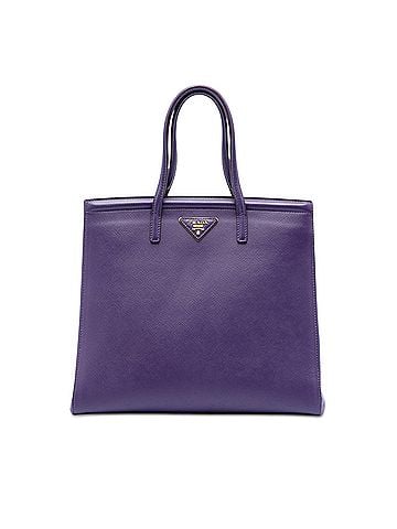 Prada Saffiano Lux Parabole Satchel (view 1)