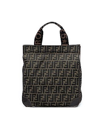Fendi Zucca Canvas Shopping Tote (view 1)