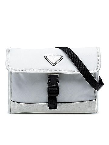 Prada Saffiano Trimmed Re Nylon Smartphone Case (view 1)