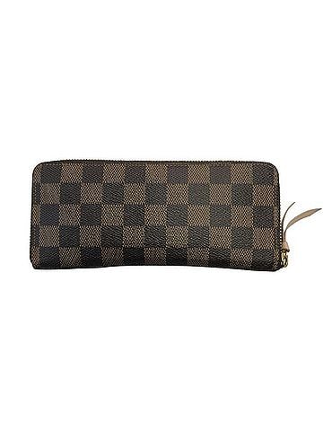 Louis Vuitton LOUIS VUITTON Louis Vuitton Portefeuille Clemence Damier Long Wallet for Women, Rose Ballerine N41626 T1 (view 2)