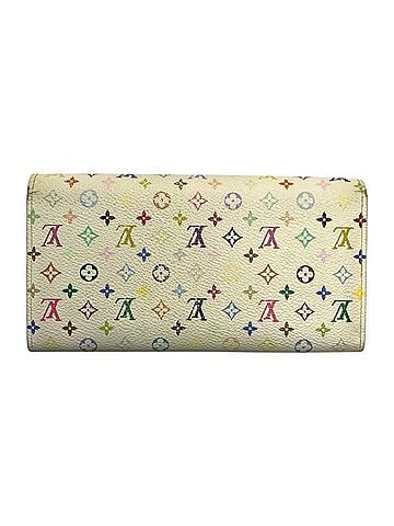 Louis Vuitton LOUIS VUITTON Louis Vuitton Portefeuille Sarah Monogram Multicolor Long Wallet for Women Blanc White M93744 T1 (view 2)