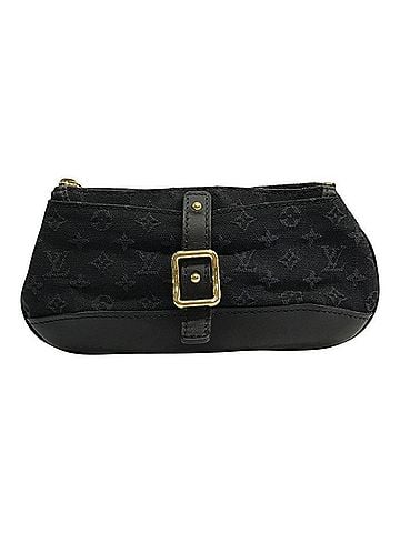 Louis Vuitton LOUIS VUITTON Louis Vuitton Monogram Mini Insofie Pouch Bag for Women, Canvas and Leather, Navy, M92697 (view 1)