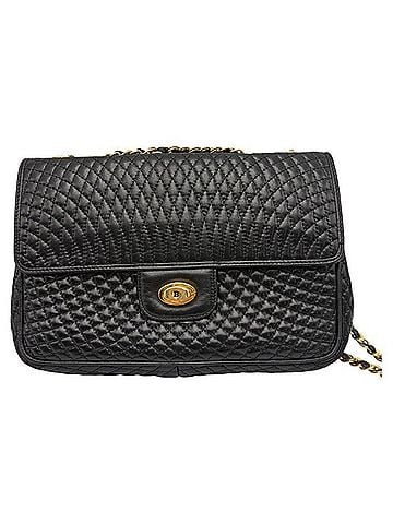 Bally BALLY Quilted Leather Chain Shoulder Bag (view 2)