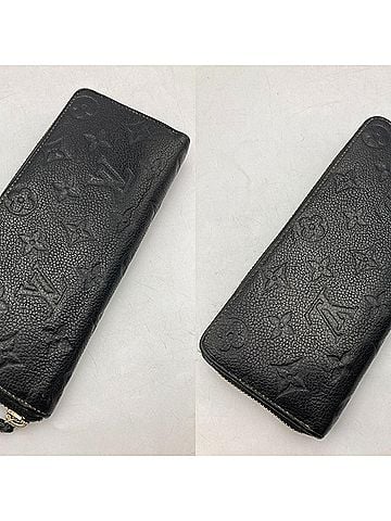 Louis Vuitton LOUIS VUITTON Louis Vuitton Monogram Empreinte Portefeuille Clemence Long Wallet M60171 D4 (view 2)