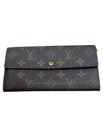 Louis Vuitton LOUIS VUITTON Louis Vuitton Monogram Portefeuille Sarah Long Wallet M61734 W4 (view 1)