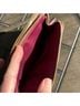 Coach 100% Leather Tan Red Leather Wallet One size - photo 5