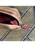Coach 100% Leather Tan Red Leather Wallet One size - photo 3