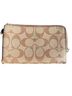 Coach 100% Leather Tan Red Leather Wallet One size - photo 1