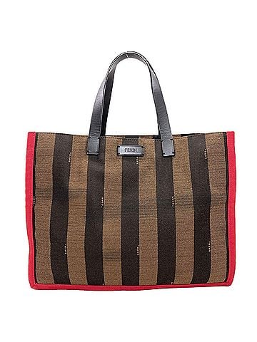 Fendi Fendi Pequin Canvas Handbag for Women (view 1)