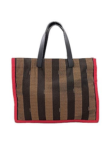 Fendi Fendi Pequin Canvas Handbag for Women (view 2)