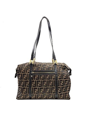 Fendi Fendi Zucca Pattern Canvas Tote Bag for Women (view 1)