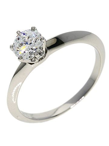 Tiffany & Co. Tiffany & Co. Solitaire Diamond E-VS1 Ring, Platinum PT950, Women's Ring. (view 2)