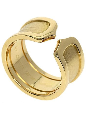 Cartier Cartier C2 Ring LM #52 Ring, 18K Yellow Gold, Women's, CARTIER (view 1)