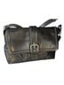 Coach 100% Leather Solid Black Silver Hobo One size - photo 1