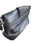 Coach 100% Leather Solid Black Silver Hobo One size - photo 2