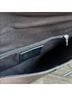 Coach 100% Leather Solid Black Silver Hobo One size - photo 8