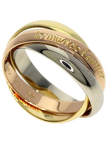 Cartier Cartier Trinity #50 Ring - 18K Yellow Gold/18K Pink White Gold Women's CARTIER (view 1)