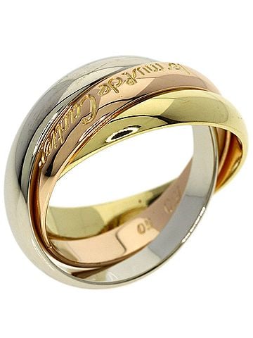 Cartier Cartier Trinity #50 Ring - 18K Yellow Gold/18K Pink White Gold Women's CARTIER (view 2)