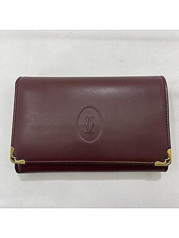 Cartier Cartier L-shaped zip wallet, red, L3000553 (view 1)