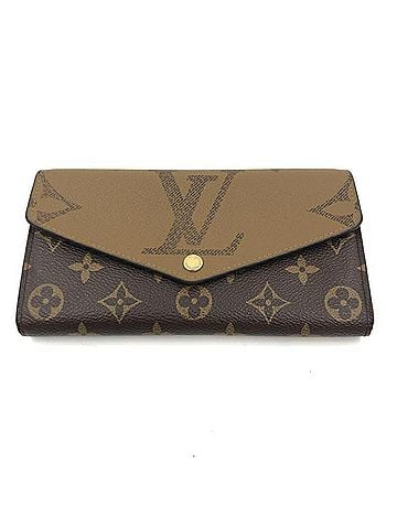 Louis Vuitton LOUIS VUITTON Monogram Giant Reverse Portefeuille Sarah M80726 with IC chip response, R-C Louis Vuitton (view 1)