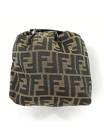 Fendi FENDI Vanity Pouch Handbag Zucca Brown Fendi (view 1)