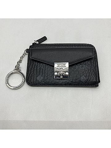 MCM MCM Mini Tracy Wallet/Coin Case, Black (view 1)