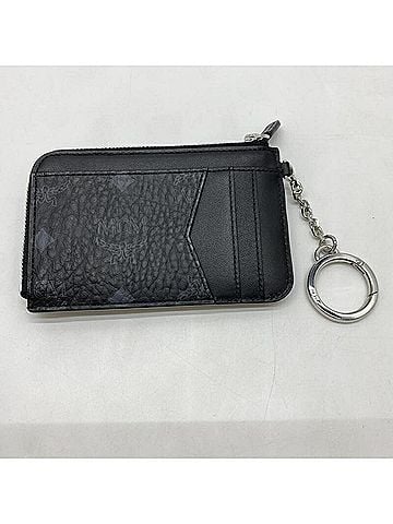 MCM MCM Mini Tracy Wallet/Coin Case, Black (view 2)