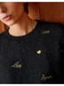 Sézane Black Pullover Sweater Size S - photo 6
