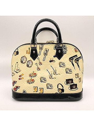 Louis Vuitton LOUIS VUITTON Alma PM Vernis Multicolore Handbag M50466 Louis Vuitton (view 1)