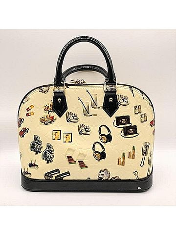 Louis Vuitton LOUIS VUITTON Alma PM Vernis Multicolore Handbag M50466 Louis Vuitton (view 2)